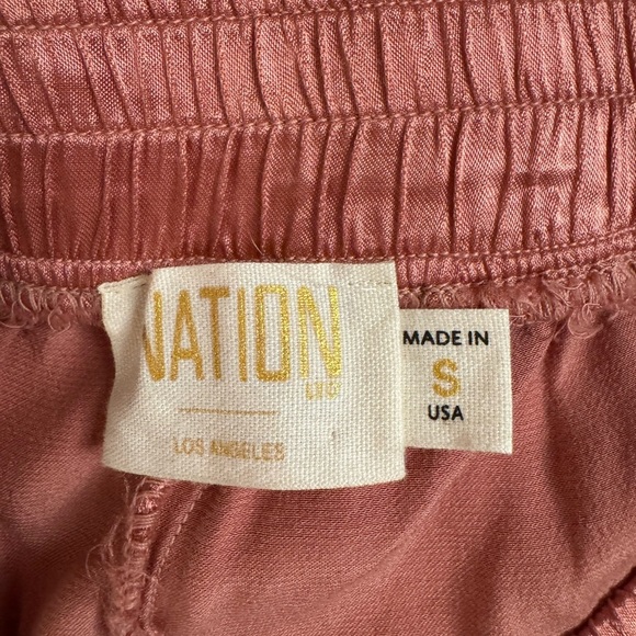 NATION LTD Satin Wide Leg Pants - Women’s Small - Picture 7 of 11